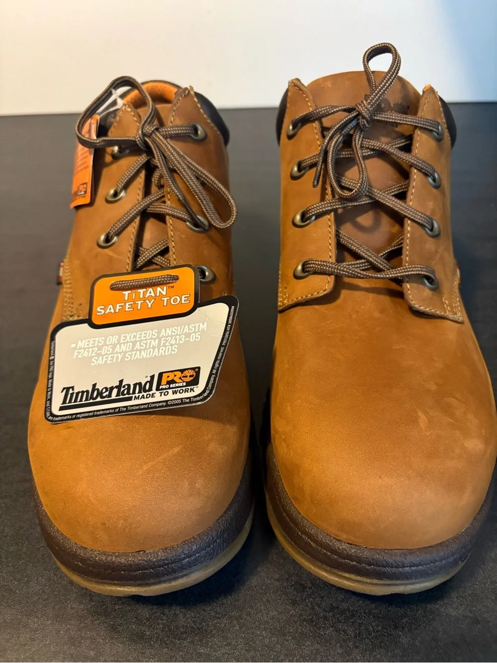 Timberland PRO Men's Tan Chukka Work Boots/EH -NWT.  10.5
